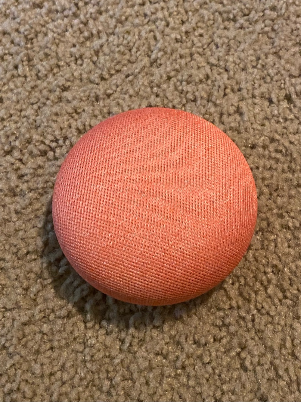 1st Gen Google Home Mini Speaker - Coral/Peach